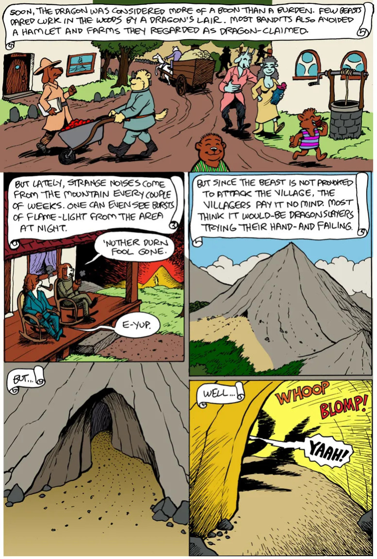 [Karno (Kjartan Arnorsson)] Here There Be Dragons 3 (Color)
