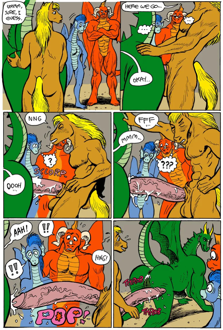 [Karno (Kjartan Arnorsson)] Here There Be Dragons 3 (Color)
