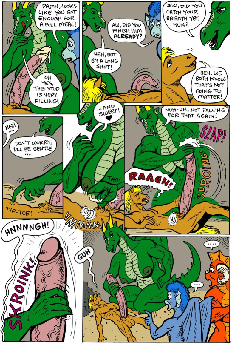 [Karno (Kjartan Arnorsson)] Here There Be Dragons 3 (Color)
