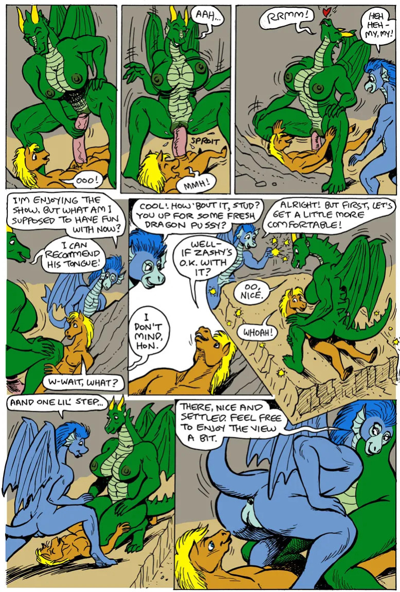 [Karno (Kjartan Arnorsson)] Here There Be Dragons 3 (Color)