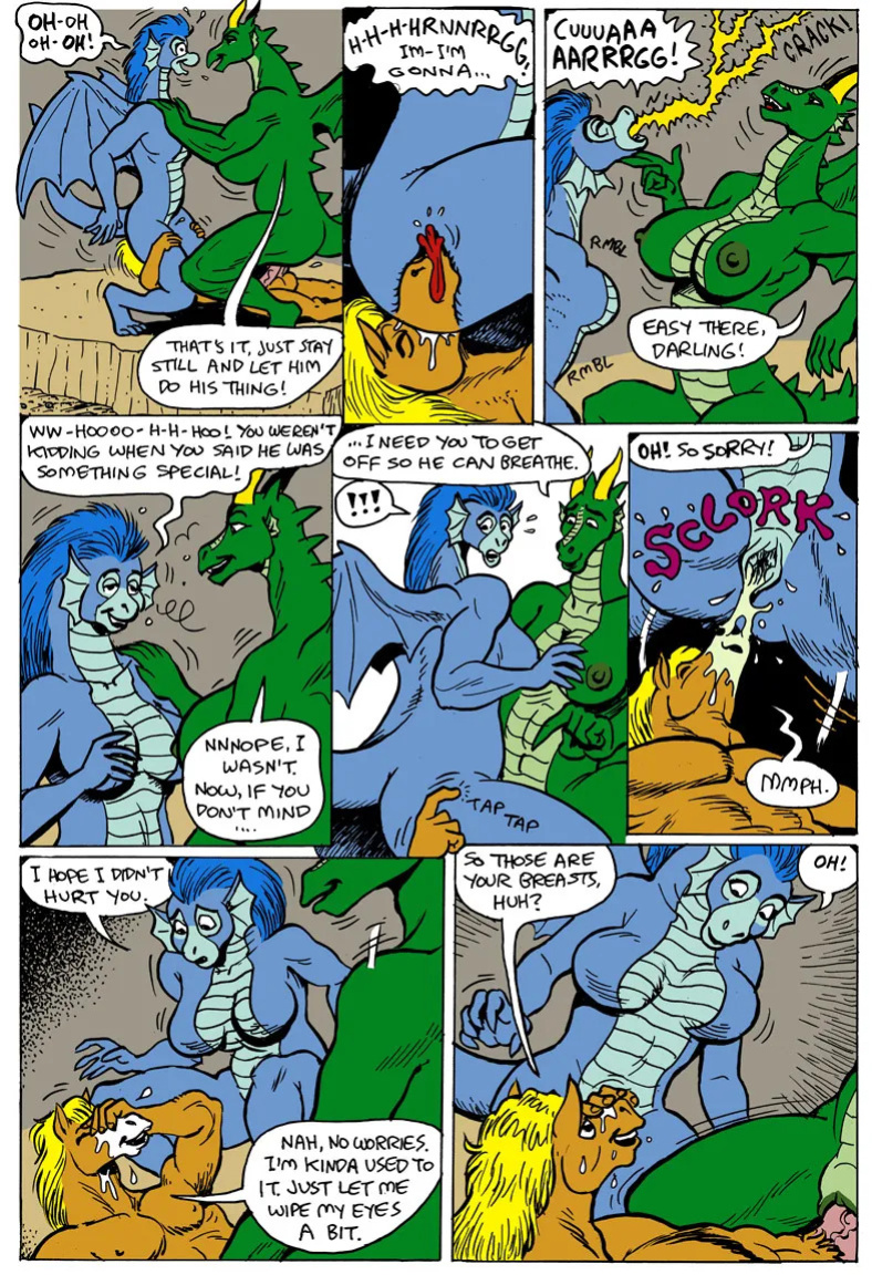 [Karno (Kjartan Arnorsson)] Here There Be Dragons 3 (Color)