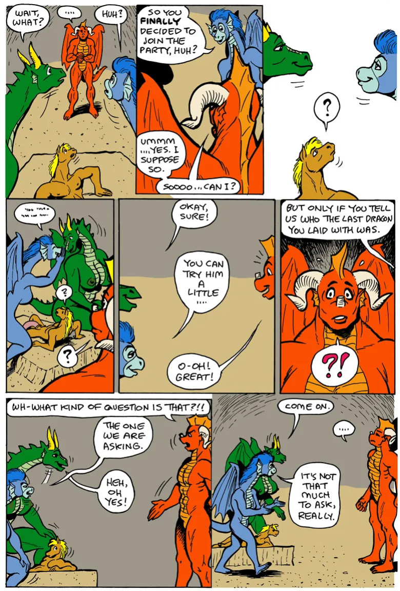 [Karno (Kjartan Arnorsson)] Here There Be Dragons 3 (Color)