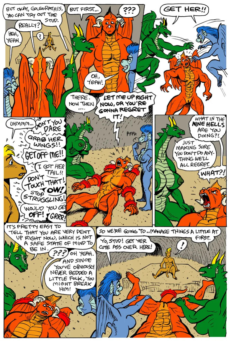 [Karno (Kjartan Arnorsson)] Here There Be Dragons 3 (Color)