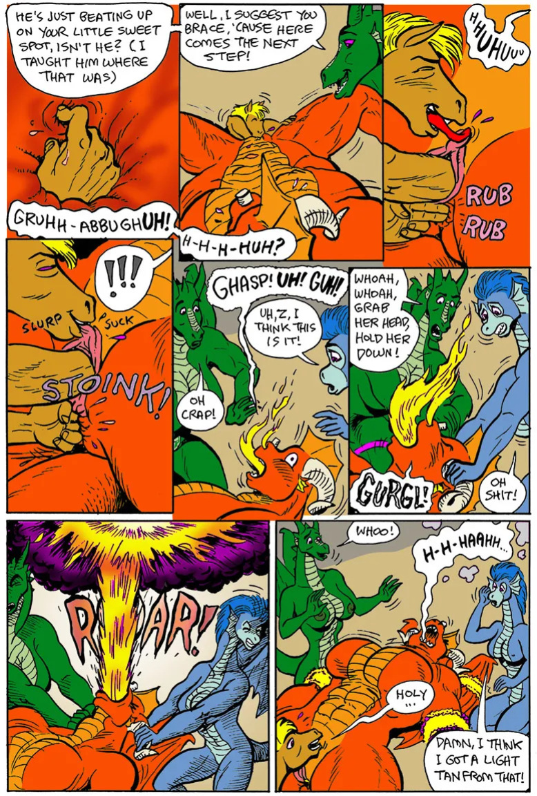 [Karno (Kjartan Arnorsson)] Here There Be Dragons 3 (Color)