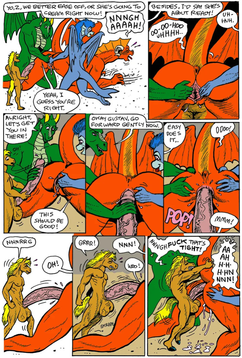 [Karno (Kjartan Arnorsson)] Here There Be Dragons 3 (Color)
