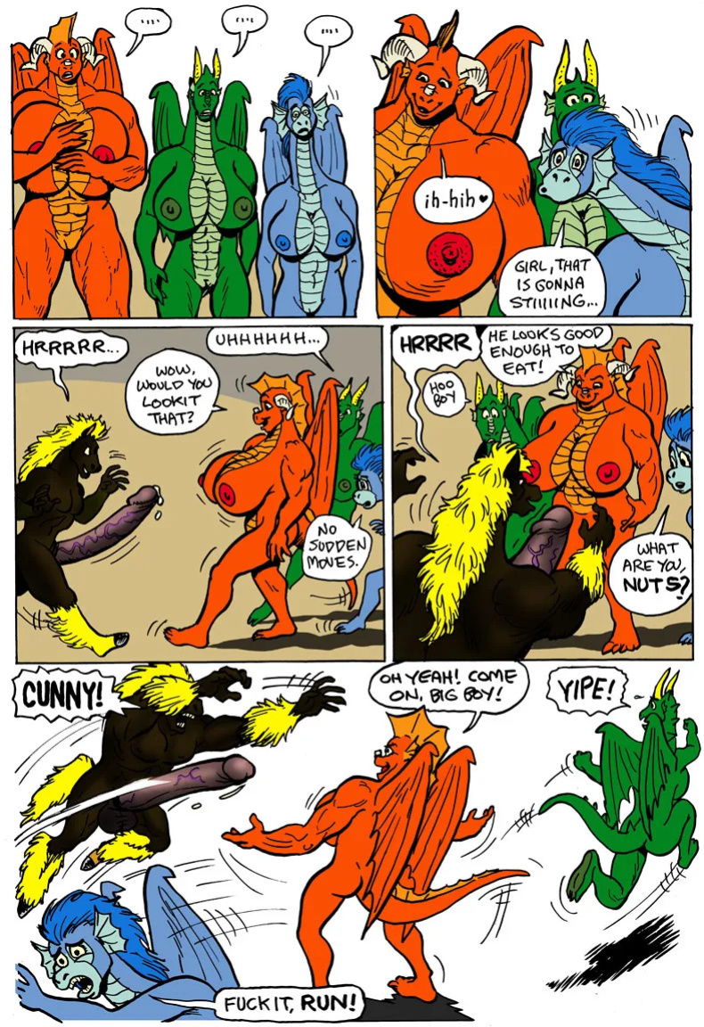 [Karno (Kjartan Arnorsson)] Here There Be Dragons 3 (Color)