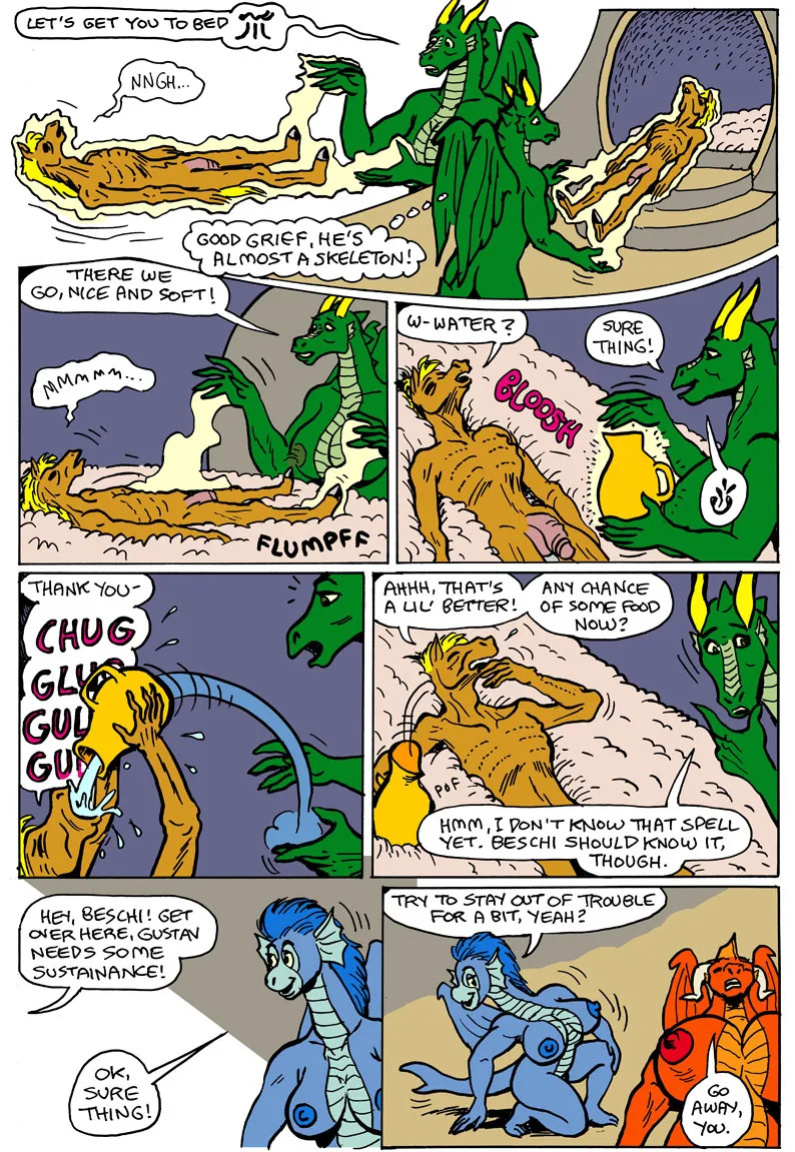 [Karno (Kjartan Arnorsson)] Here There Be Dragons 3 (Color)