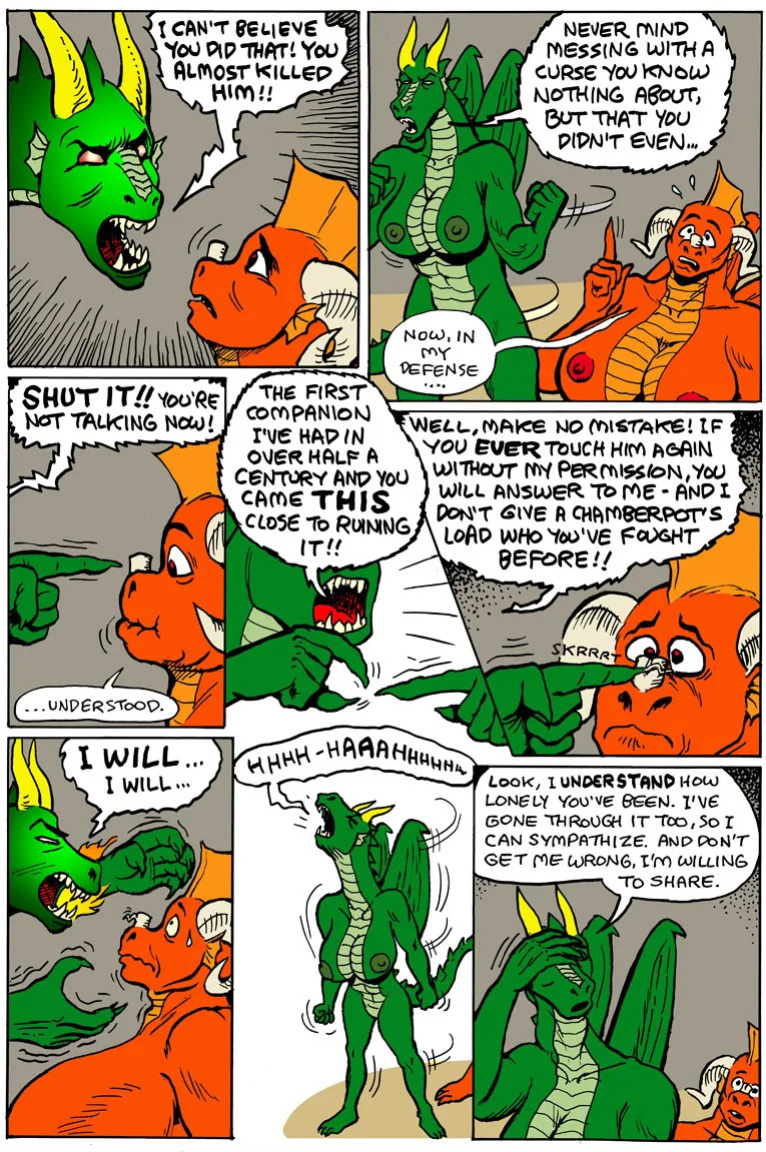 [Karno (Kjartan Arnorsson)] Here There Be Dragons 3 (Color)