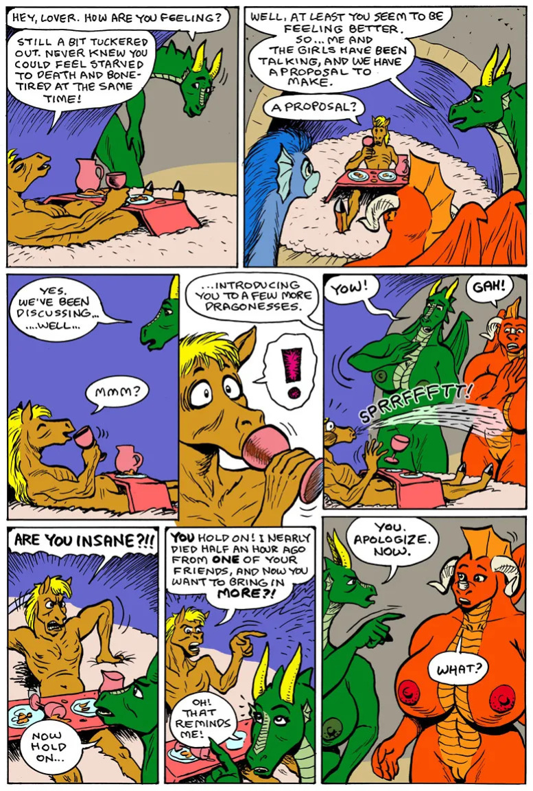 [Karno (Kjartan Arnorsson)] Here There Be Dragons 3 (Color)