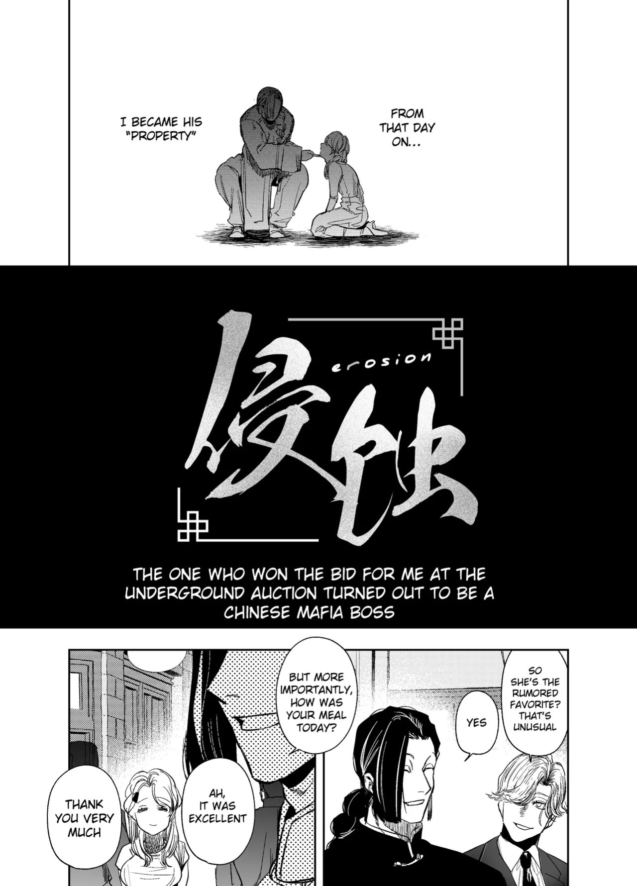 [Sakiccho dake! (Hotta Ahan)] Shinshoku -Yami Auction de Otosareta Saki wa, Chuuka-kei Mafia no Moto Ijimekko deshita- | The one who won the bid for me at the underground auction turned out to be a Chinese mafia boss [English]