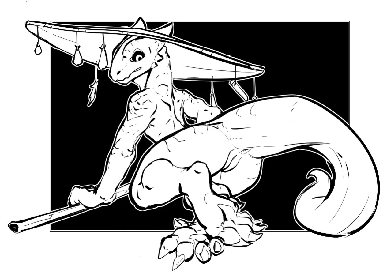 [Various] Big hat kobold (OC by fluffcat)