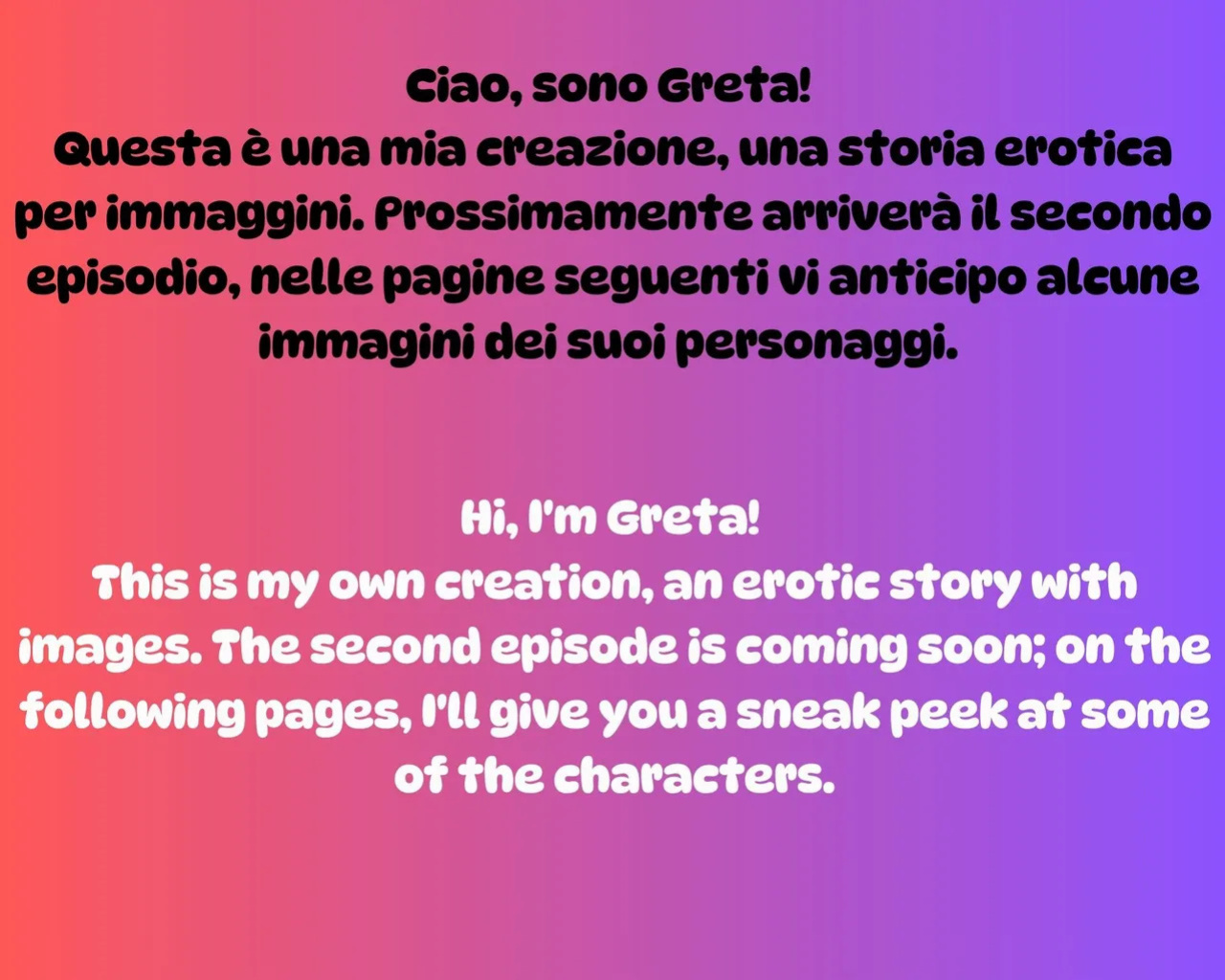 [Greta Labo] TUTTA COLPA DI QUEL BLOG (A BLOG DREAM) Ep.1 Forbidden Chat - Italian/English