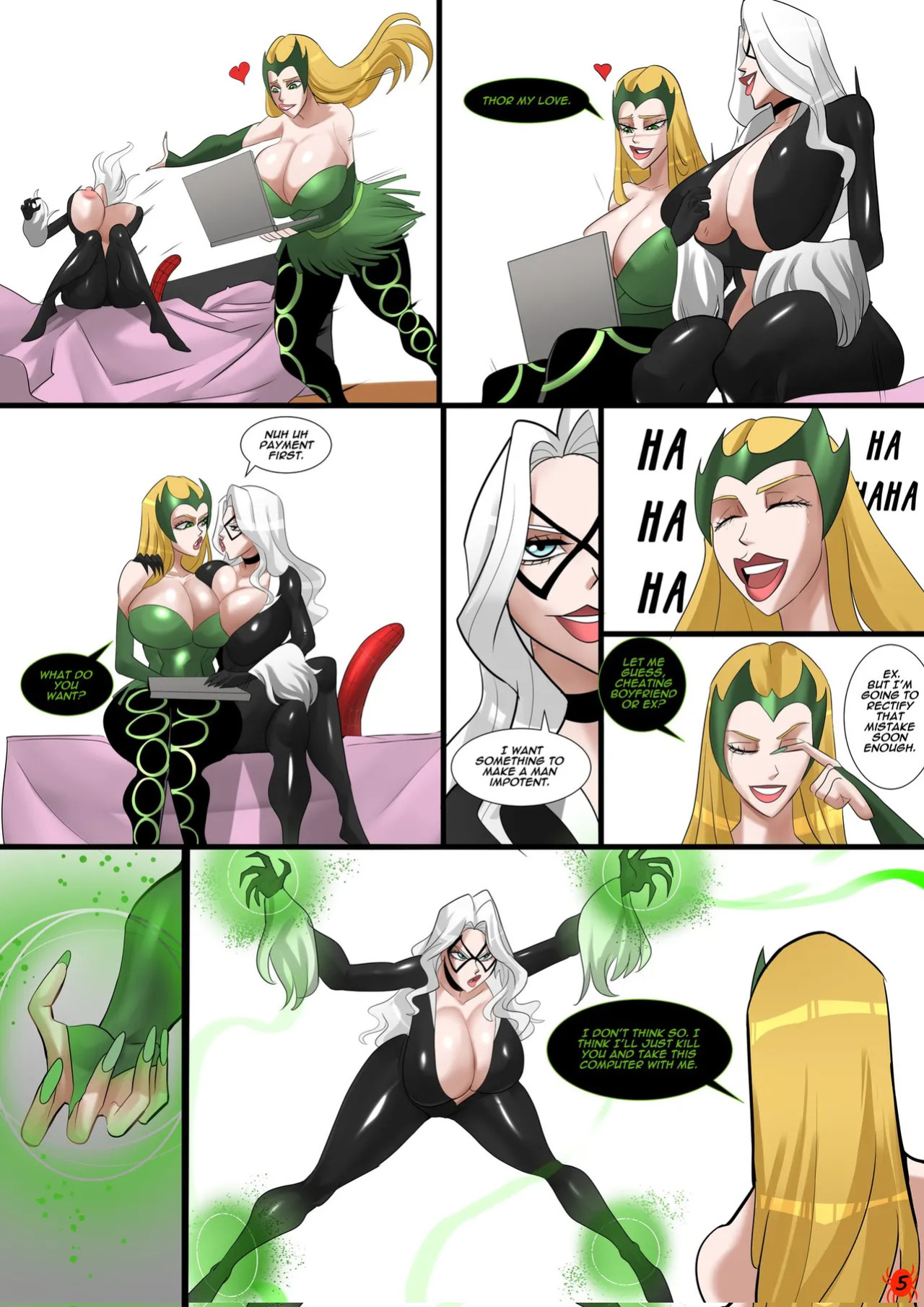 [Venomarts00] All's fair in love and war (Spider-Man) [Ongoing]