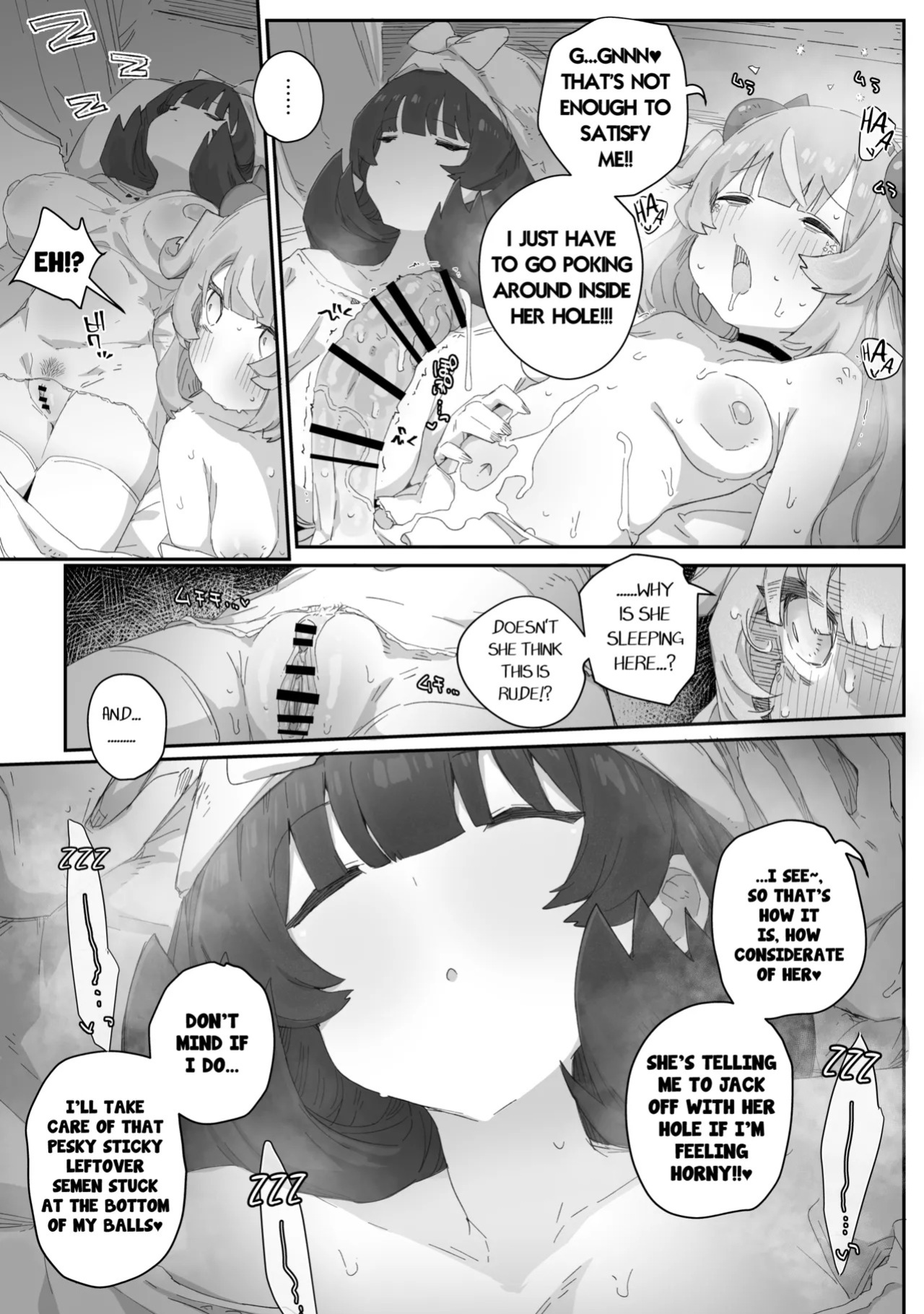 [PLATONiCA (Nyorubee)] Gokubuto Mazoku no Futanari Ojousama, Onahomeido ni Muhyoujou de Kintama Korogasaretetamaru ka! Gochagocha uruse e Yatsu wa Shikyuu do Tsukeba hai Owari!!~ Shikoshiko Byuttokite Hohoinohoi-hen ~ [English]
