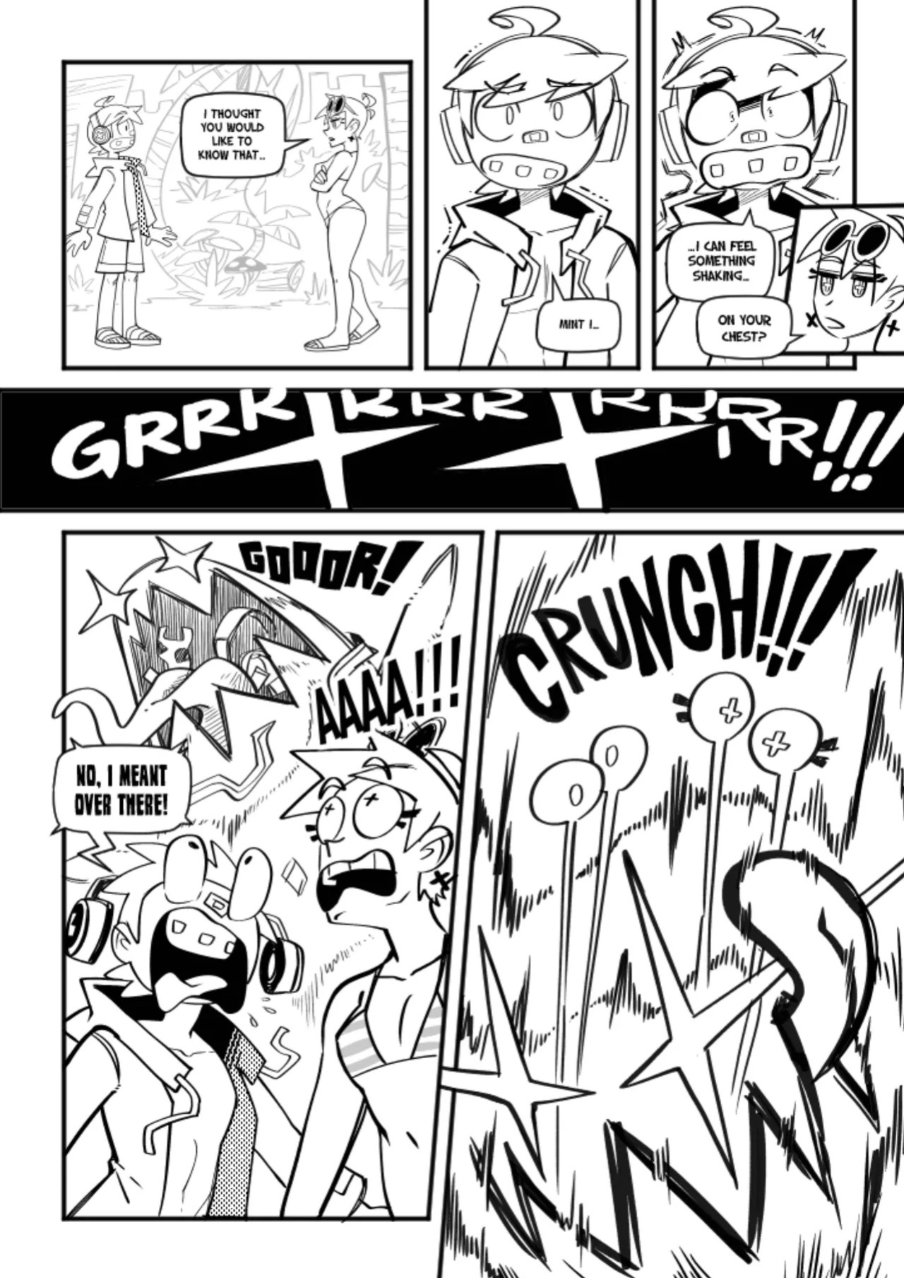 [Gerph] SkarpWorld Ch. 18: Tremors (B/W) (Ongoing)