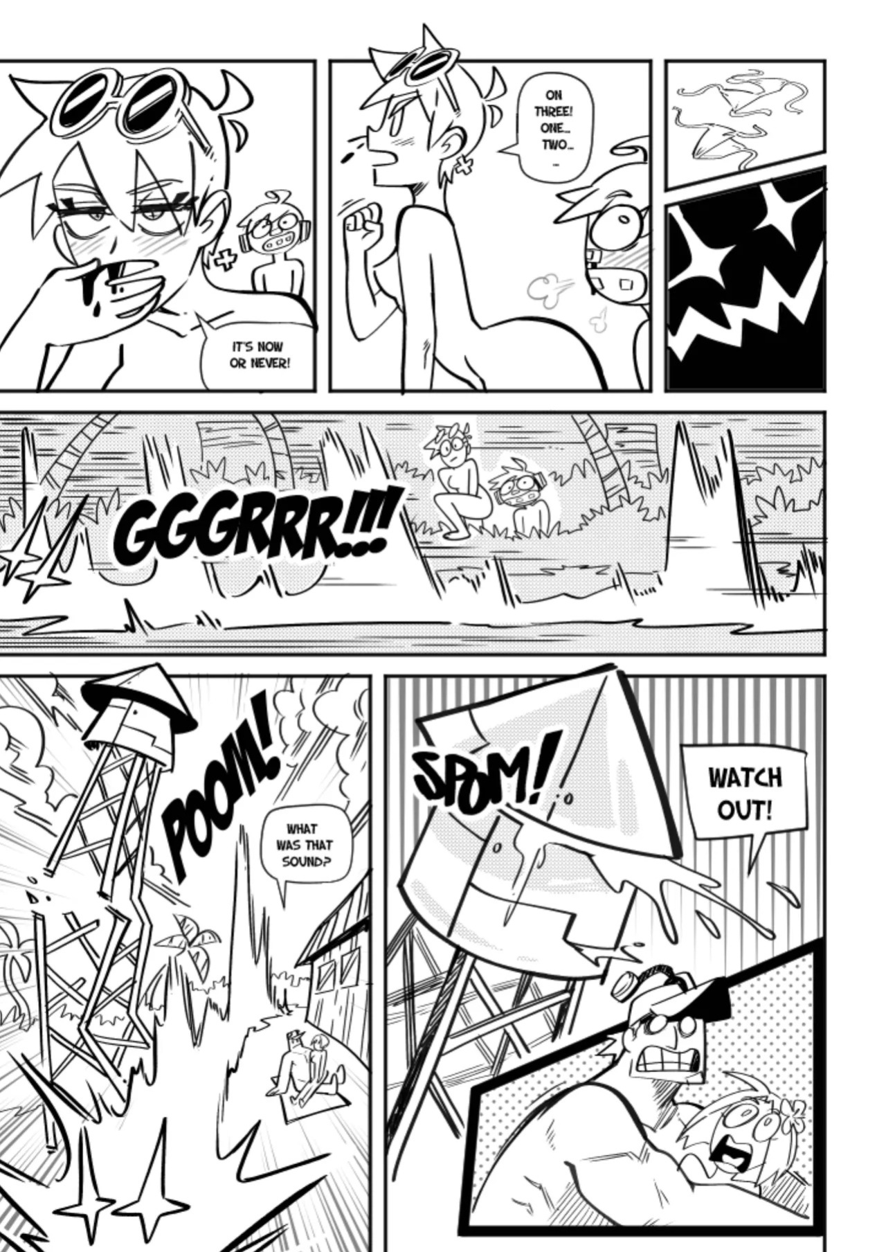 [Gerph] SkarpWorld Ch. 18: Tremors (B/W) (Ongoing)