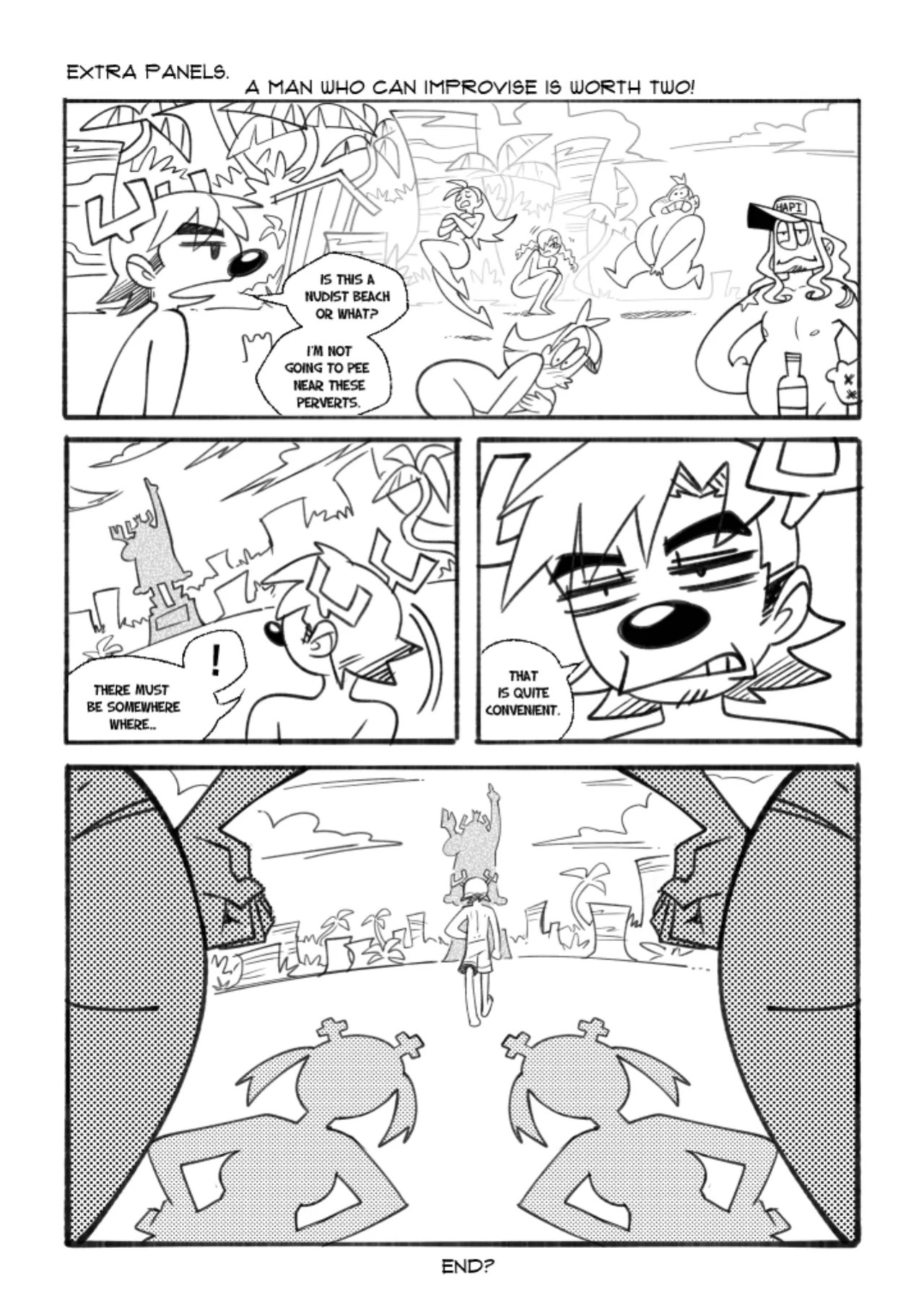 [Gerph] SkarpWorld Ch. 18: Tremors (B/W) (Ongoing)