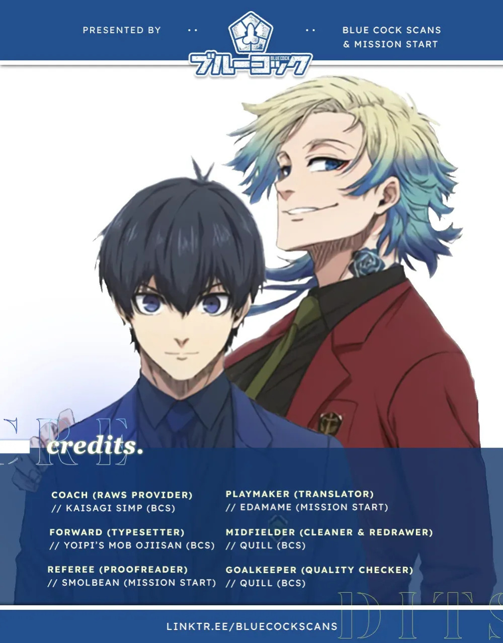 (JUNE BRIDE FES 2024) [Liebling (hm)] MIDNIGHT FICTION (Blue Lock) [English] [Blue Cock Scans + Mission Start]