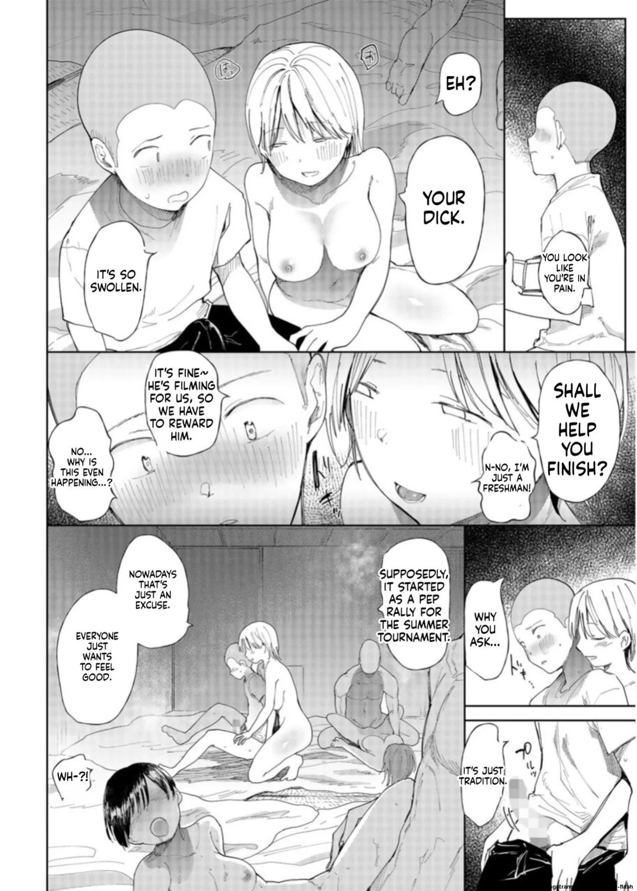 [Doemutan] 〇□Academy Baseball Club ~ Female Managers Impregnated During Summer Training Camp [Chapter 1-7]