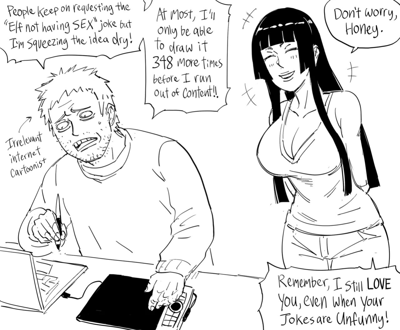 [BB (Baalbuddy)] Failing Internet Cartoonist