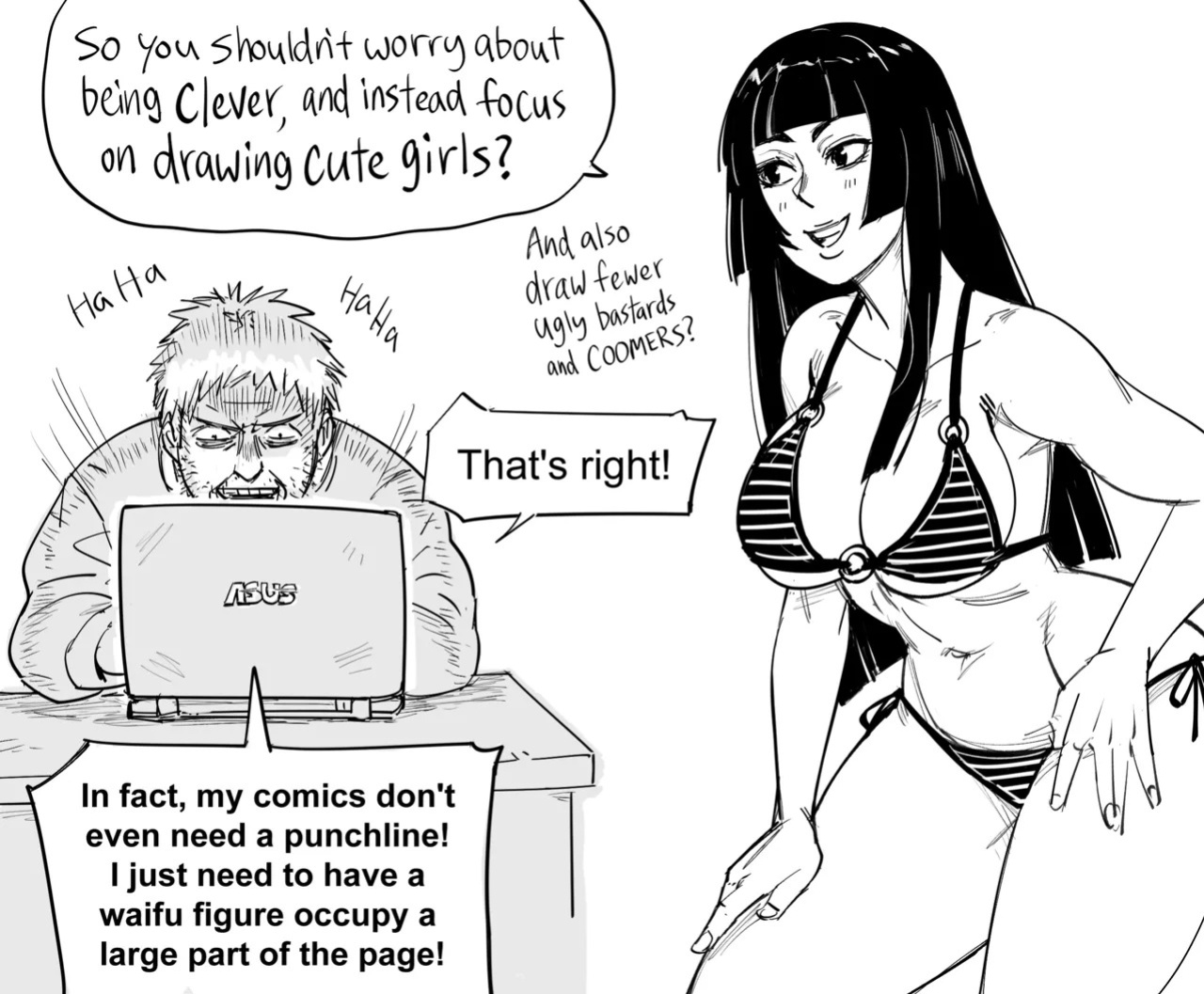 [BB (Baalbuddy)] Failing Internet Cartoonist