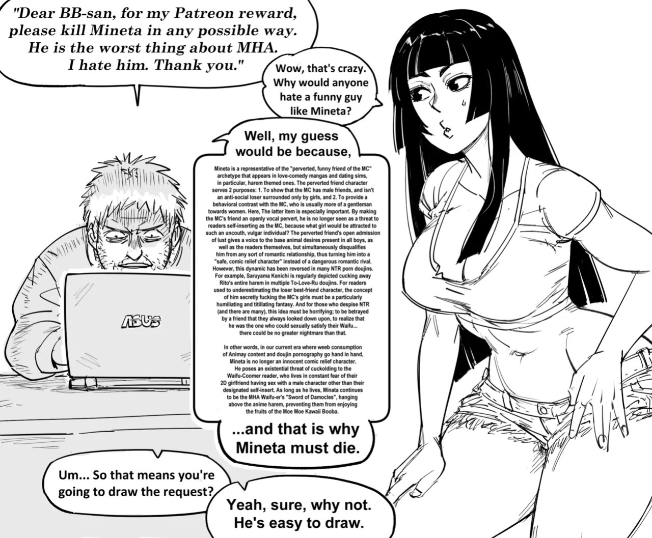 [BB (Baalbuddy)] Failing Internet Cartoonist