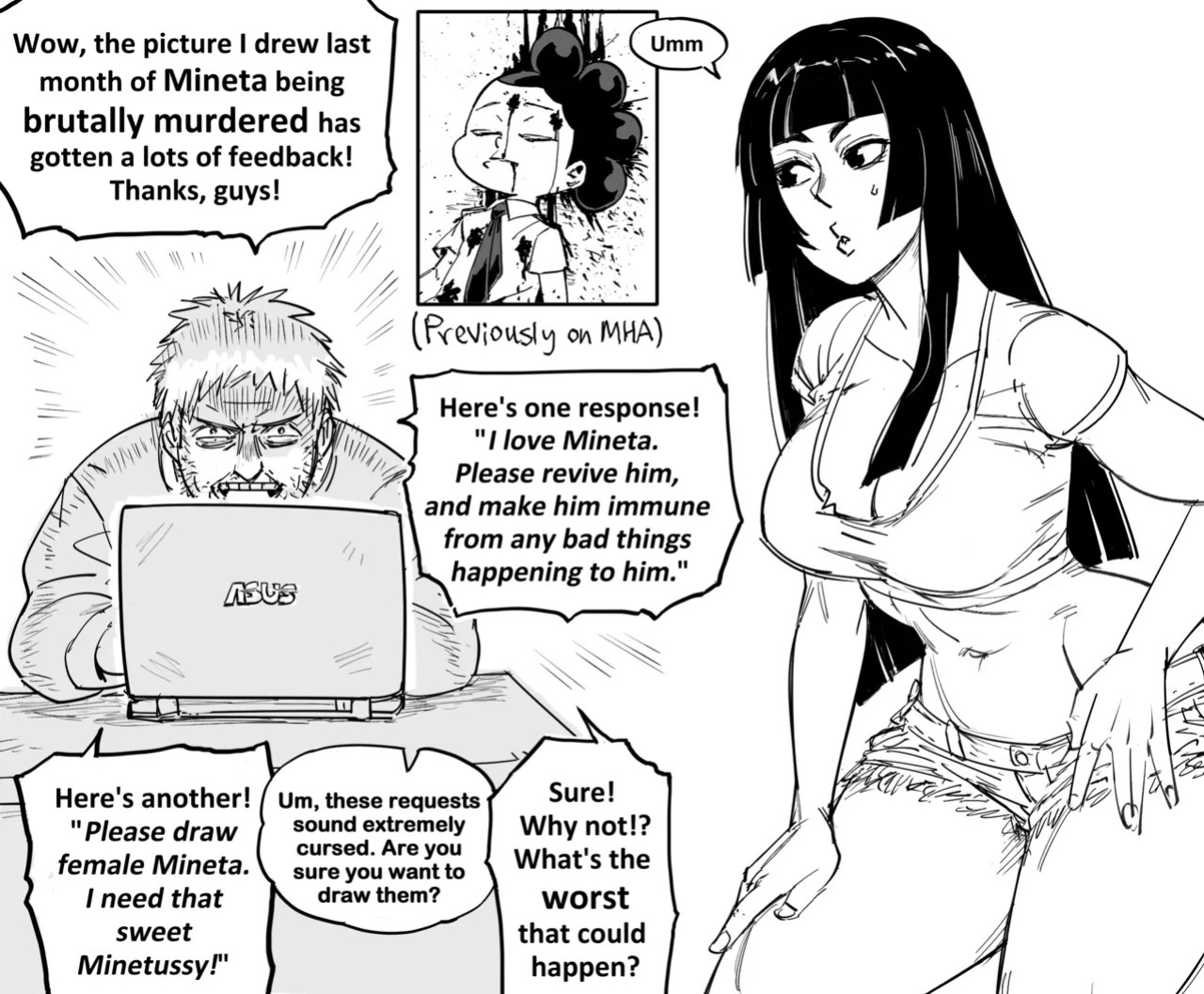 [BB (Baalbuddy)] Failing Internet Cartoonist