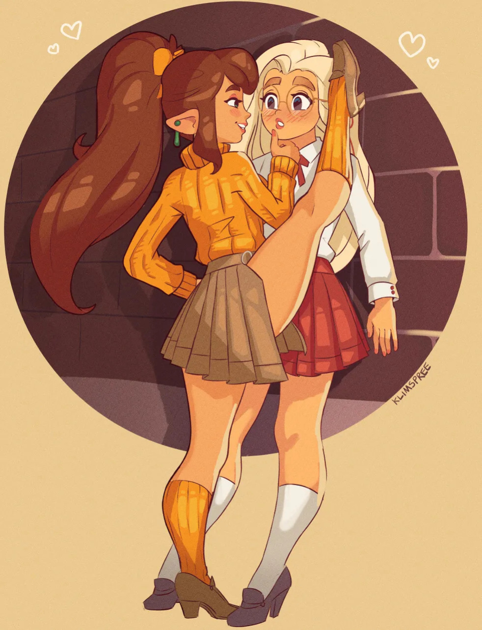 [Squeezable x KlimSpree] June x Latte (ft. Mocha & Taffy, Violet & Bossy Lady) (OC)