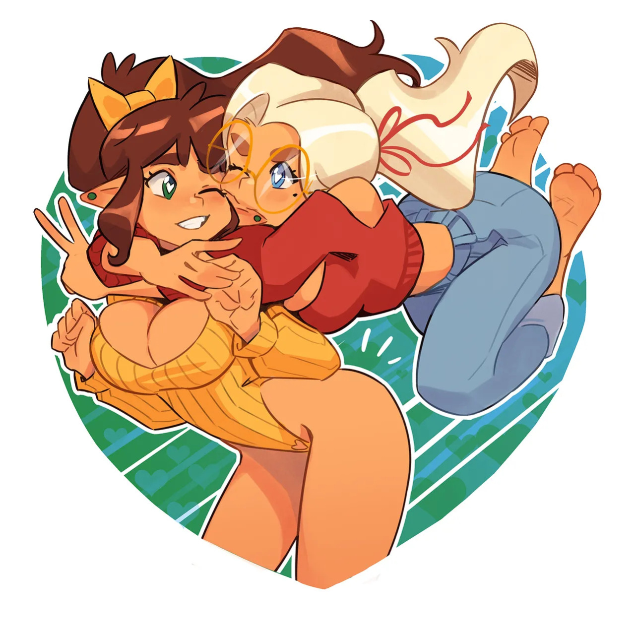 [Squeezable x KlimSpree] June x Latte (ft. Mocha & Taffy, Violet & Bossy Lady) (OC)