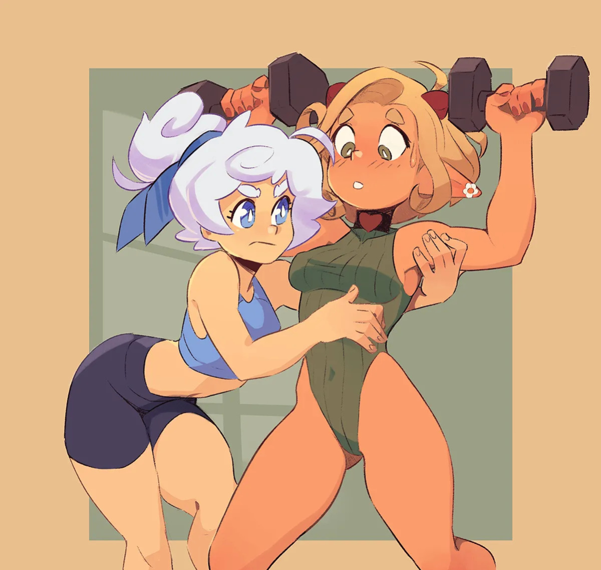 [Squeezable x KlimSpree] June x Latte (ft. Mocha & Taffy, Violet & Bossy Lady) (OC)
