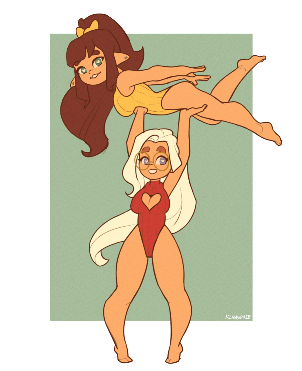 [Squeezable x KlimSpree] June x Latte (ft. Mocha & Taffy, Violet & Bossy Lady) (OC)