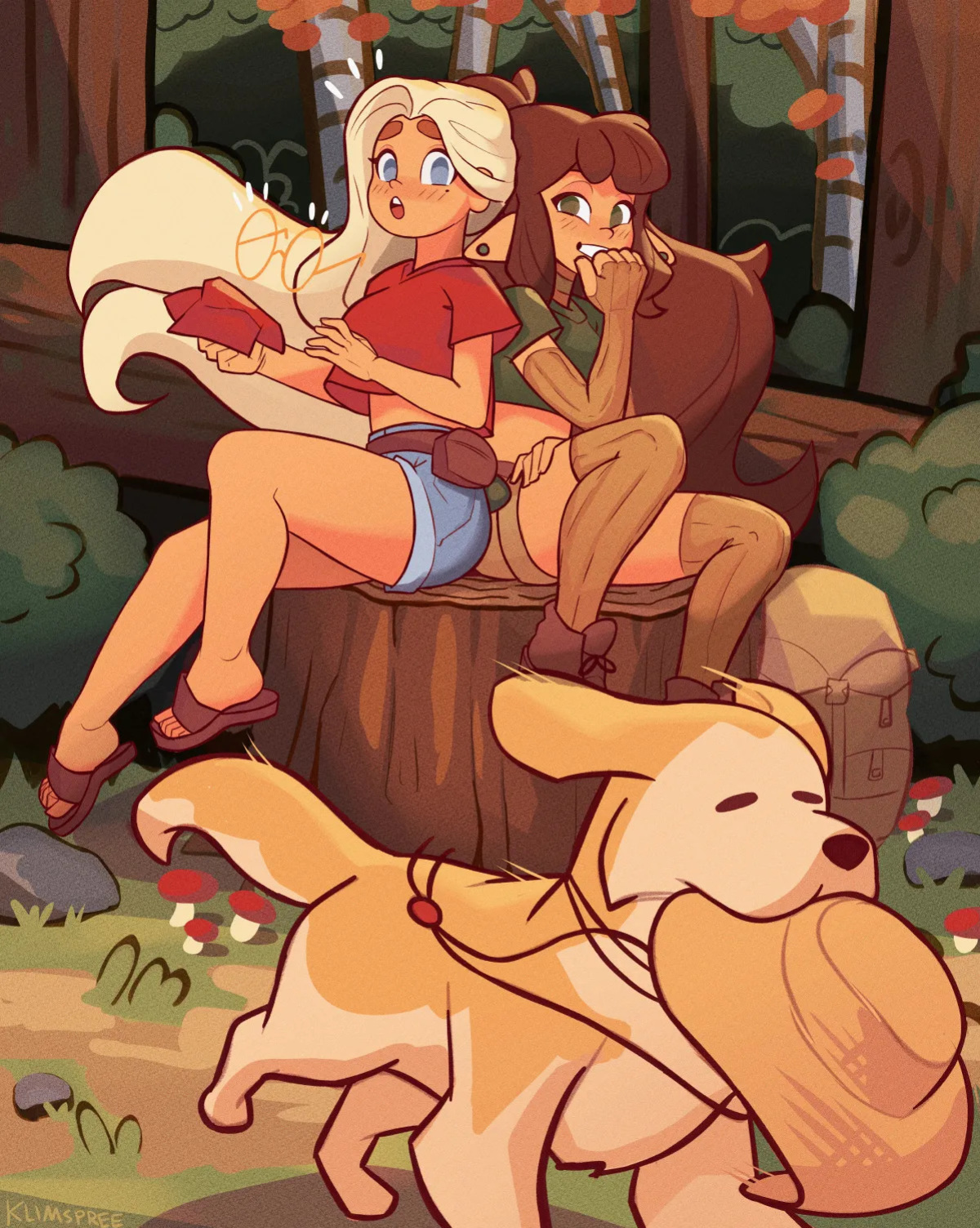 [Squeezable x KlimSpree] June x Latte (ft. Mocha & Taffy, Violet & Bossy Lady) (OC)