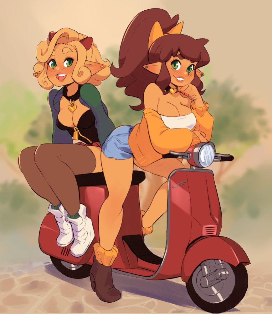 [Squeezable x KlimSpree] June x Latte (ft. Mocha & Taffy, Violet & Bossy Lady) (OC)