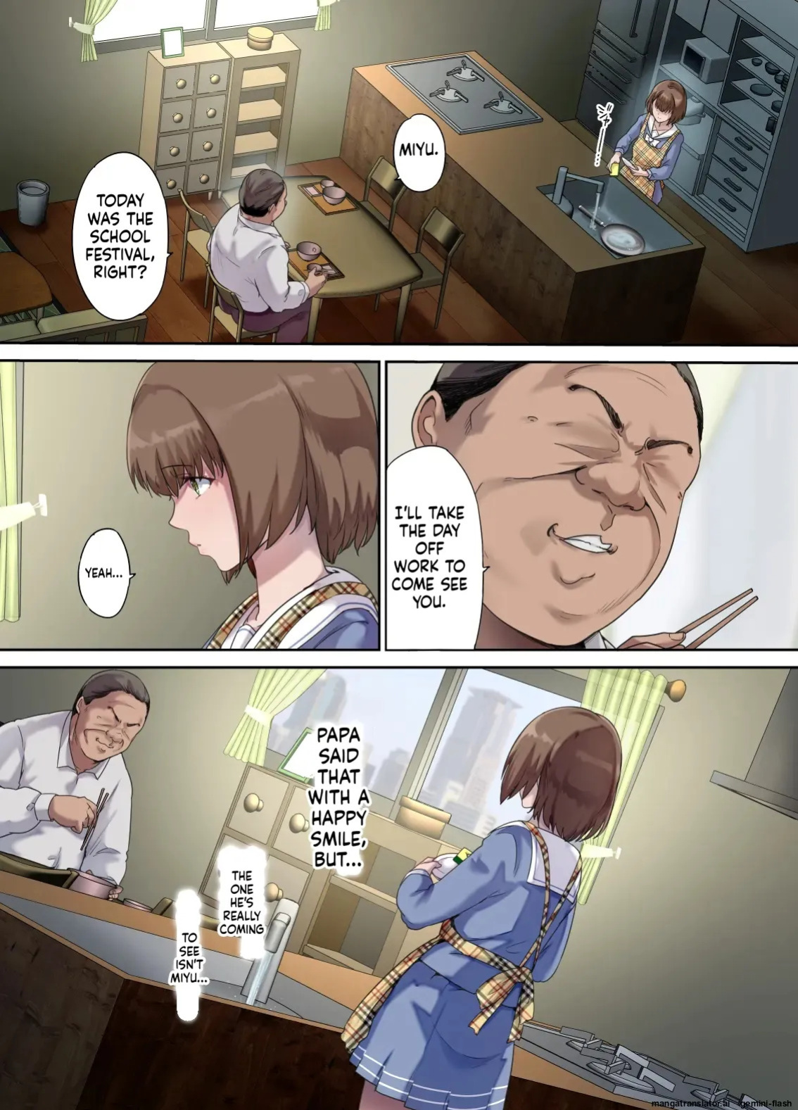 [Kisei Toukyoku (Richard Bahman)] Daddy's Bedroom is a Hangout For His Daughter's Friends 5: Pregnancy Report [English] [MTL]