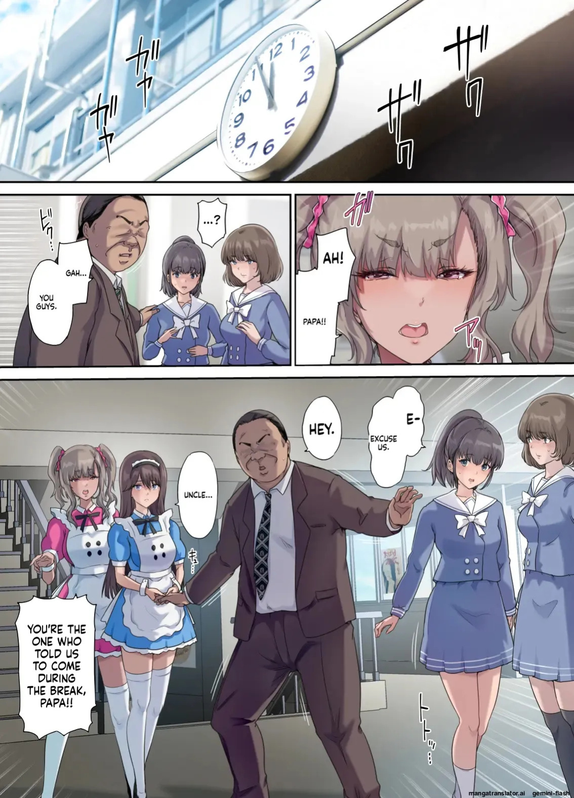 [Kisei Toukyoku (Richard Bahman)] Daddy's Bedroom is a Hangout For His Daughter's Friends 5: Pregnancy Report [English] [MTL]
