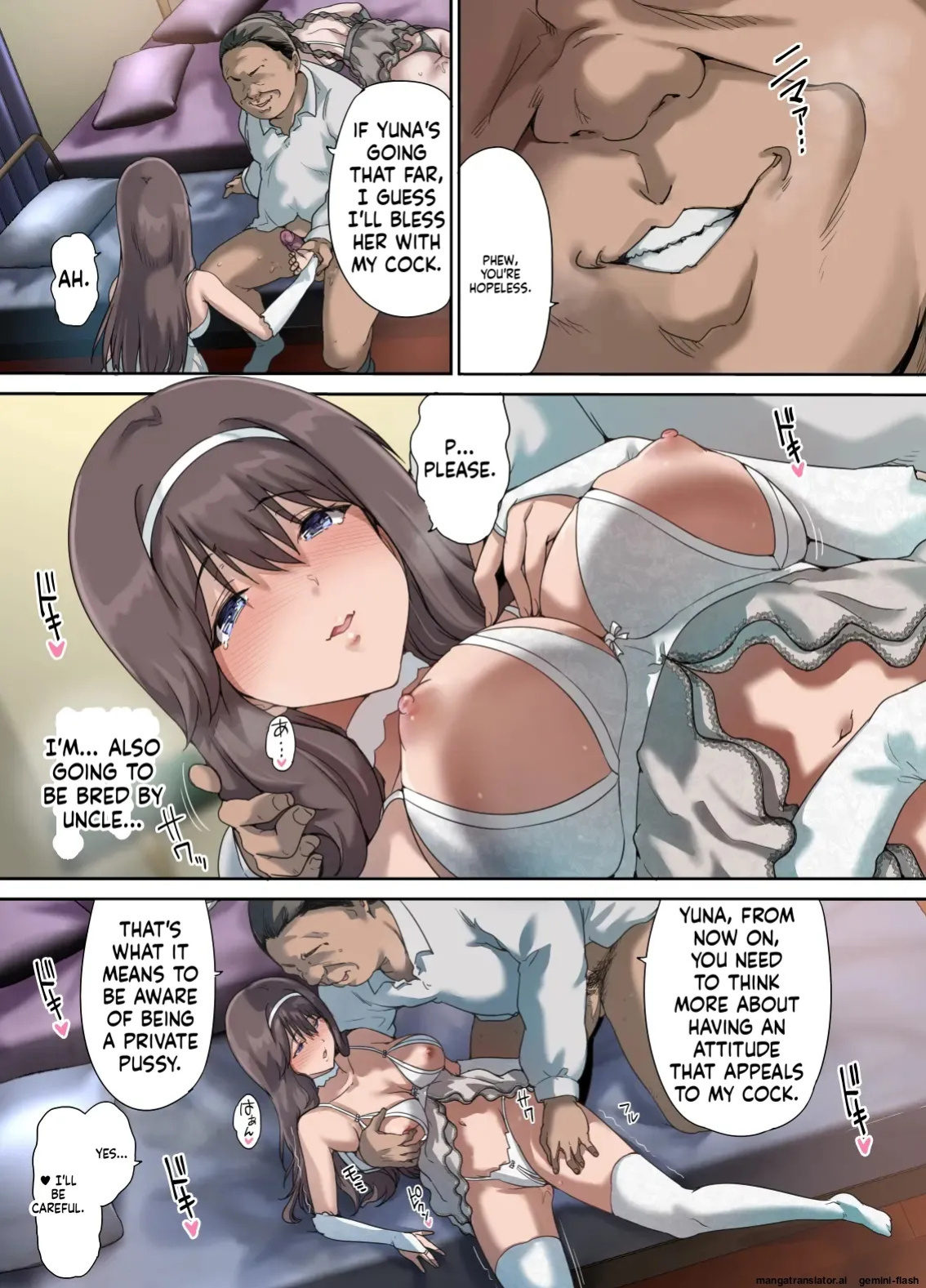 [Kisei Toukyoku (Richard Bahman)] Daddy's Bedroom is a Hangout For His Daughter's Friends 4: Breeding [English] [MTL]