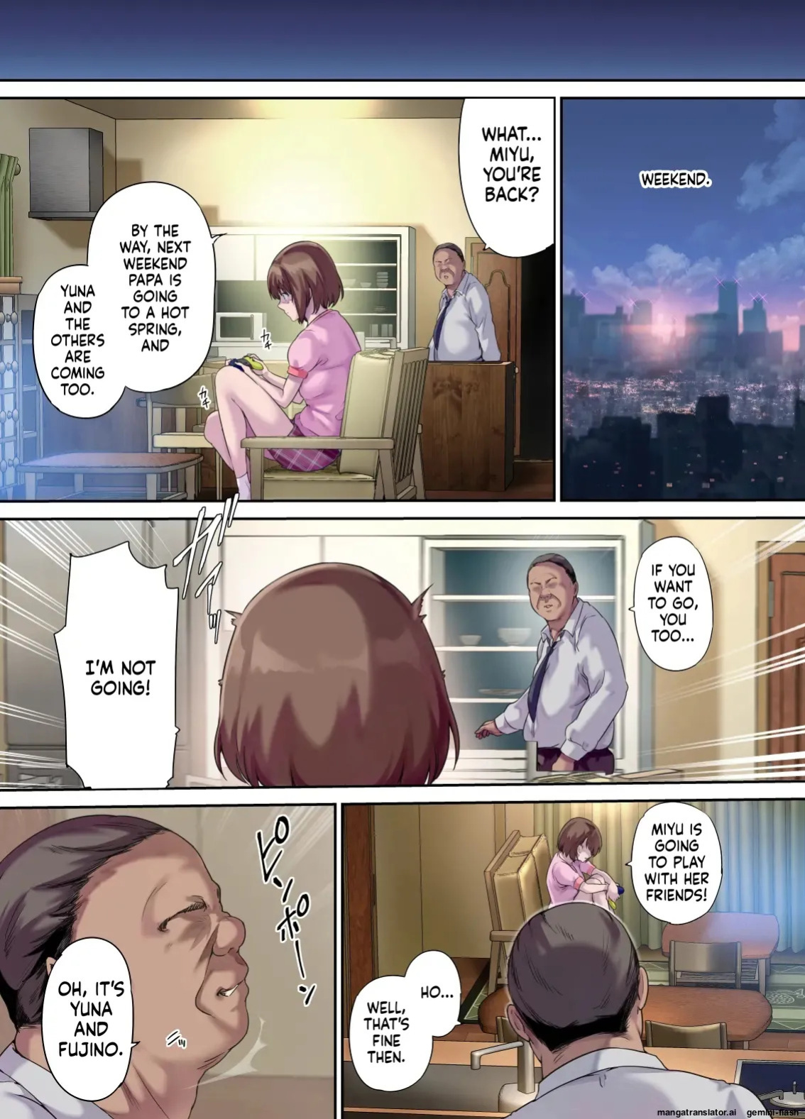 [Kisei Toukyoku (Richard Bahman)]Daddy's Bedroom is a Hangout For His Daughter's Friends 2: New Friends [English] [MTL]