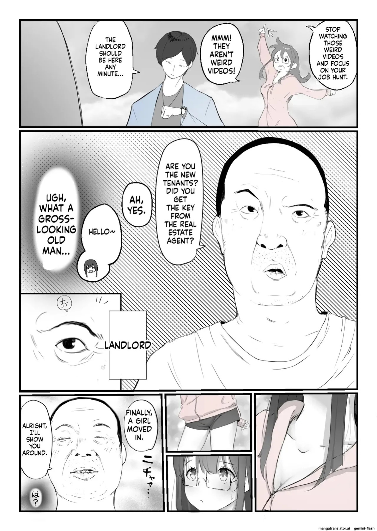 [Negiosu (Neiba)] Yasui Share House de Kanojo ga Nerawareru Hanashi