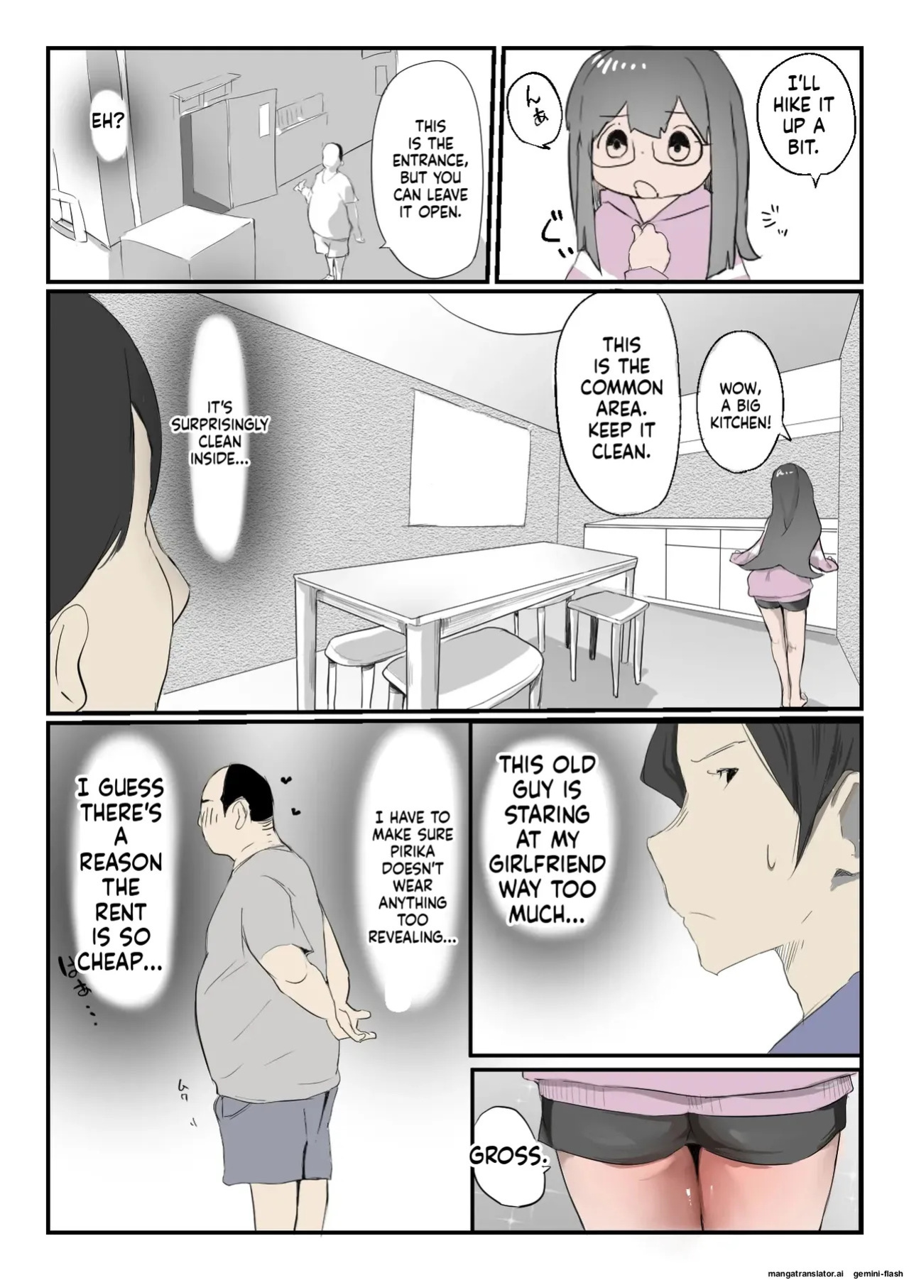 [Negiosu (Neiba)] Yasui Share House de Kanojo ga Nerawareru Hanashi