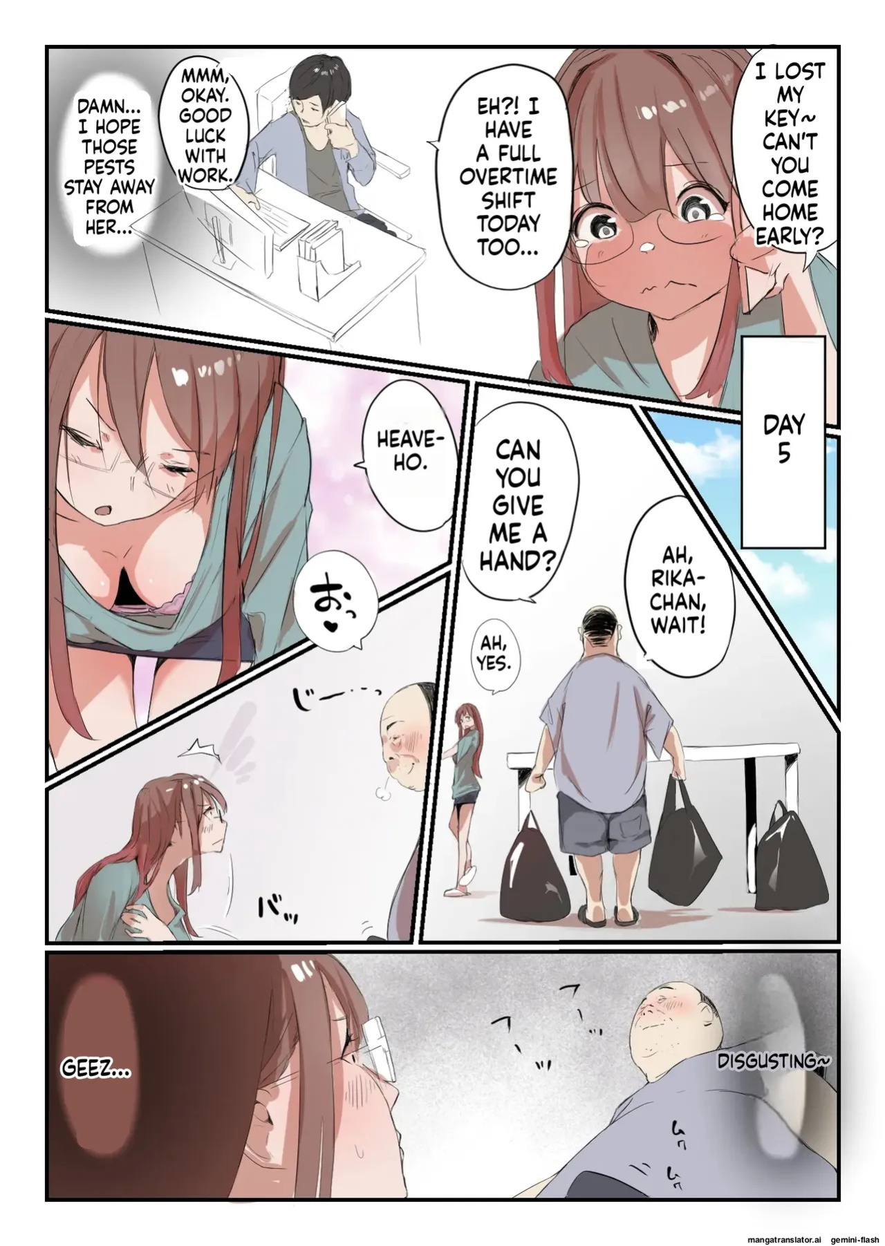 [Negiosu (Neiba)] Yasui Share House de Kanojo ga Nerawareru Hanashi