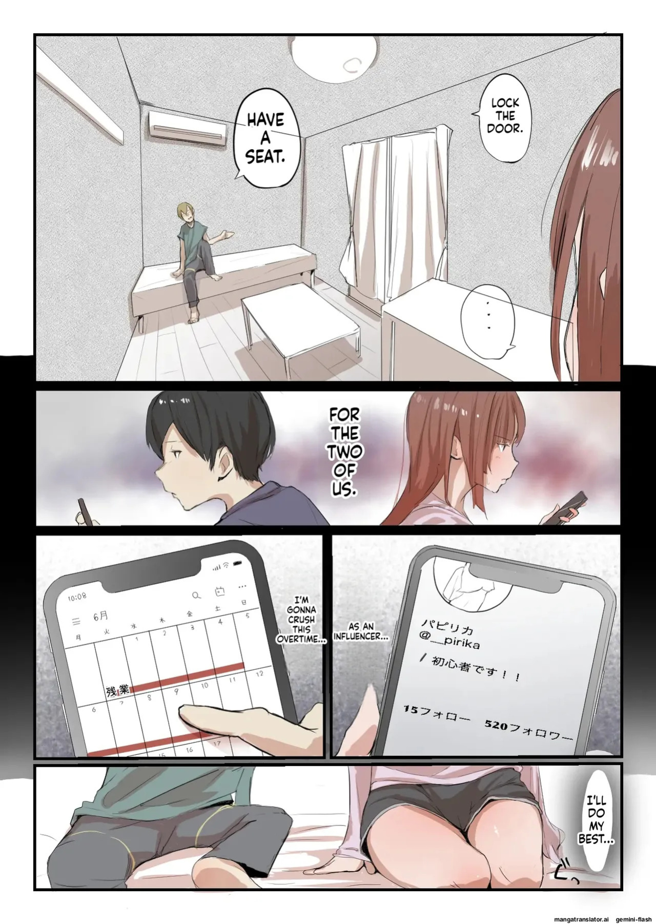 [Negiosu (Neiba)] Yasui Share House de Kanojo ga Nerawareru Hanashi