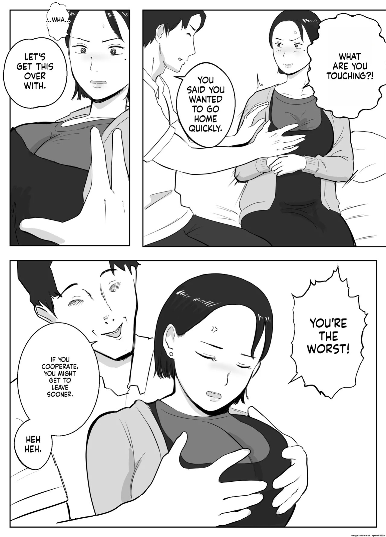 [Bad End Dreamer] Netorarensa 3 Saikou ni Aishou no ii Otoko [MTL]