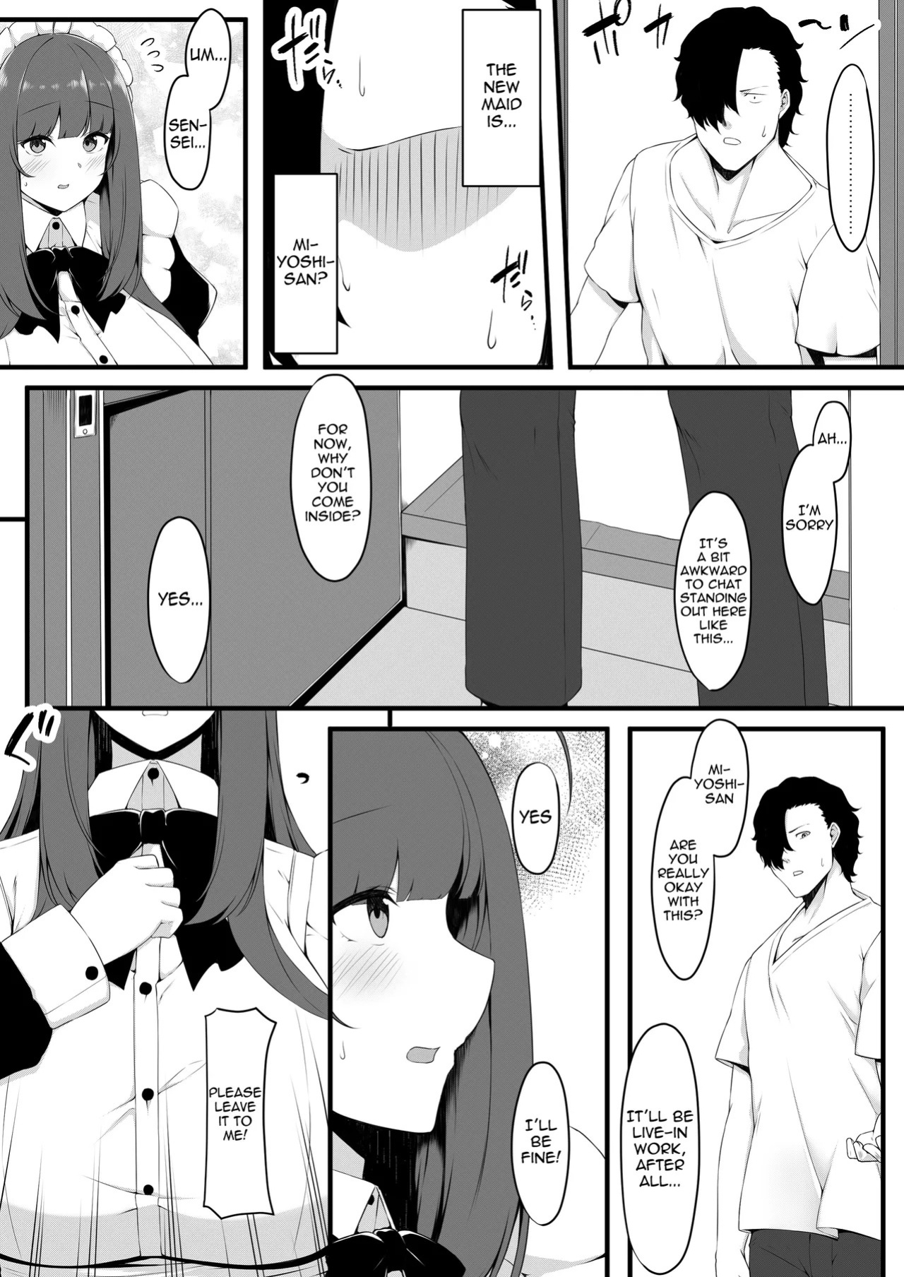 [Script Garden (Arashiki Mamizu)] Oshiego Maid no Renai Jijou - Maid Student Romantic relationship circumstance [English] [meganekun_tl] [Digital]
