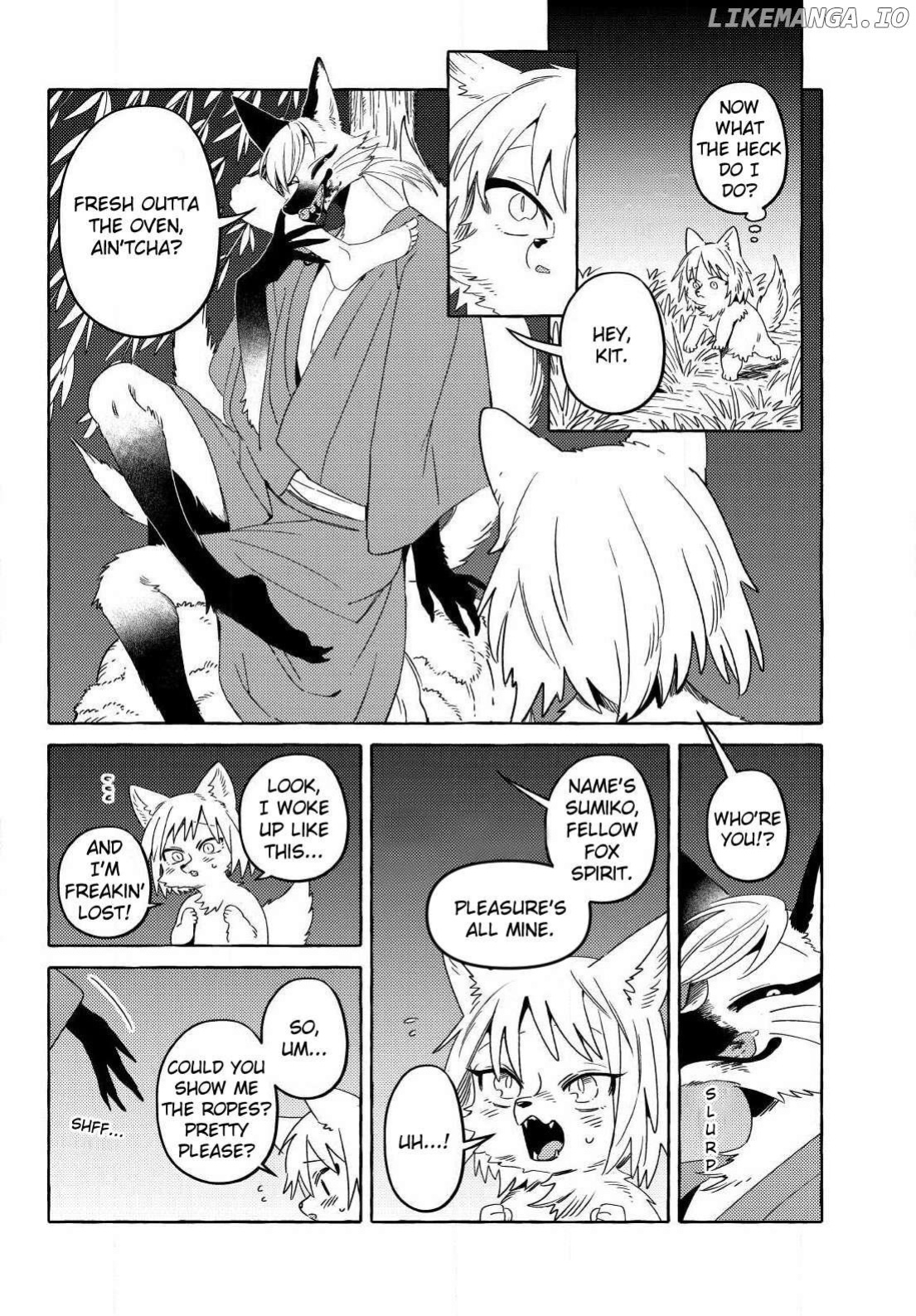 [Iwatobi Neko] Fox-faced Couple Komen Fuufu 狐面夫婦 Ch. 17-24 [English]
