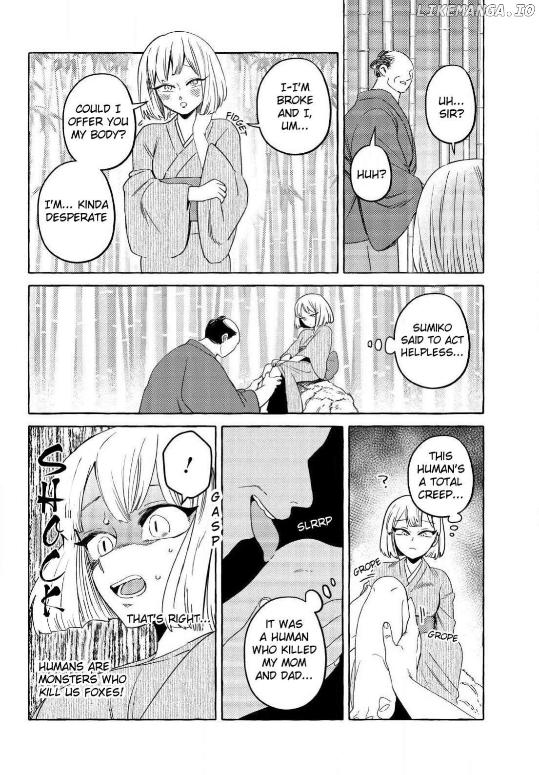[Iwatobi Neko] Fox-faced Couple Komen Fuufu 狐面夫婦 Ch. 17-24 [English]