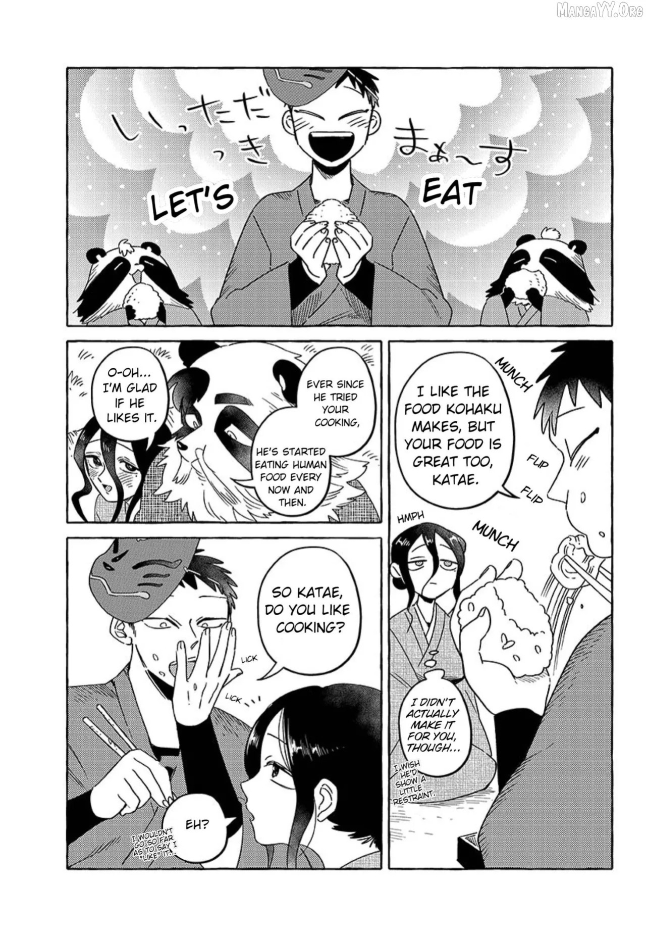 [Iwatobi Neko] Fox-faced Couple Komen Fuufu 狐面夫婦 Ch. 17-24 [English]