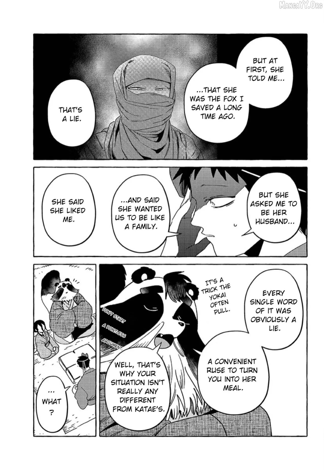 [Iwatobi Neko] Fox-faced Couple Komen Fuufu 狐面夫婦 Ch. 17-24 [English]