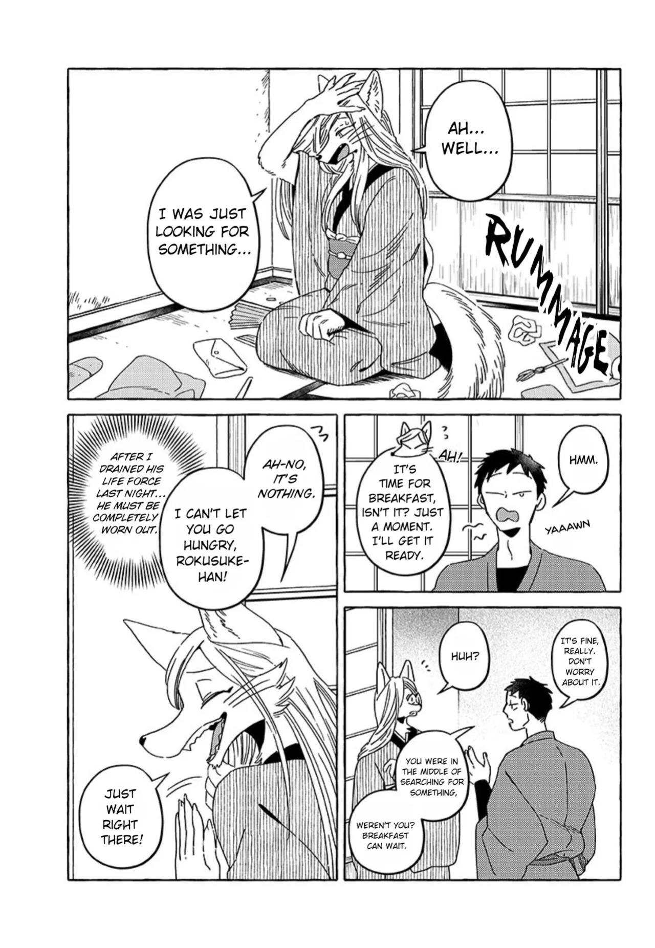 [Iwatobi Neko] Fox-faced Couple Komen Fuufu 狐面夫婦 Ch. 17-24 [English]