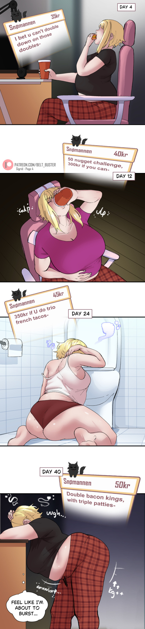 [ Belt_Buster ] Sigrid's Daily Life