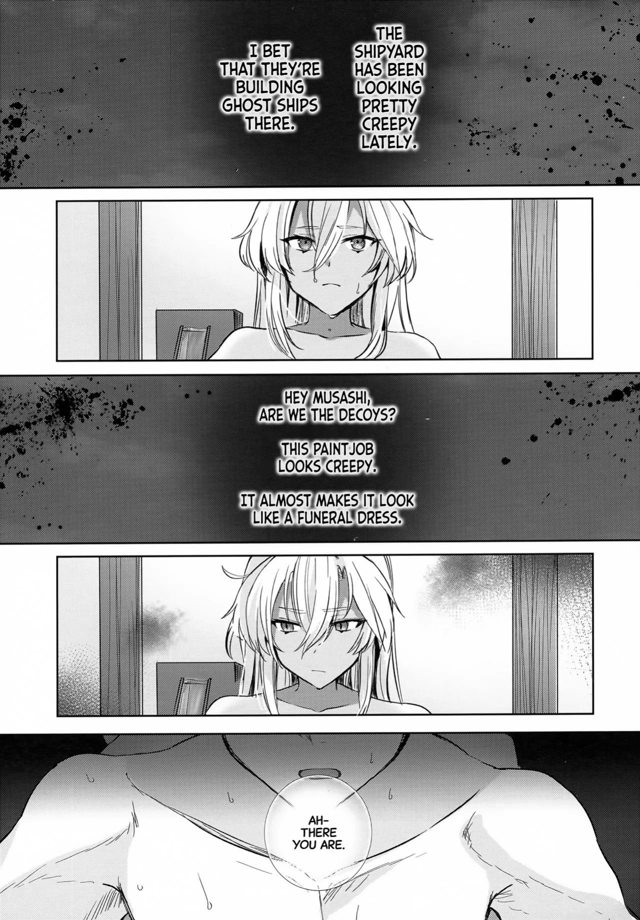 (Gunreibu Shuho Goudou Enshuu Reiwa Sannen Touki) [Marosaan (Yunamaro)] Musashi-san no Yoru Jijou Hisho-kan no Sajikagen-hen | Musashi's Nightly Affairs: The Secretary Ship's Determination -(Kantai Collection -KanColle-) [English] [CarlJPTL]